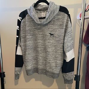 Crew/Cowl Hoodie - PINK